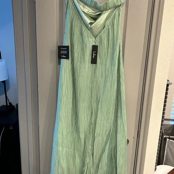Lulus Elegant Green Maxi Dress - Picture 3 of 3